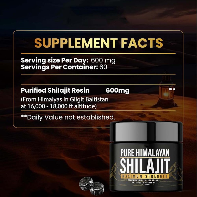 Shilajit Extract Factory - OEM Brain Support Supplement