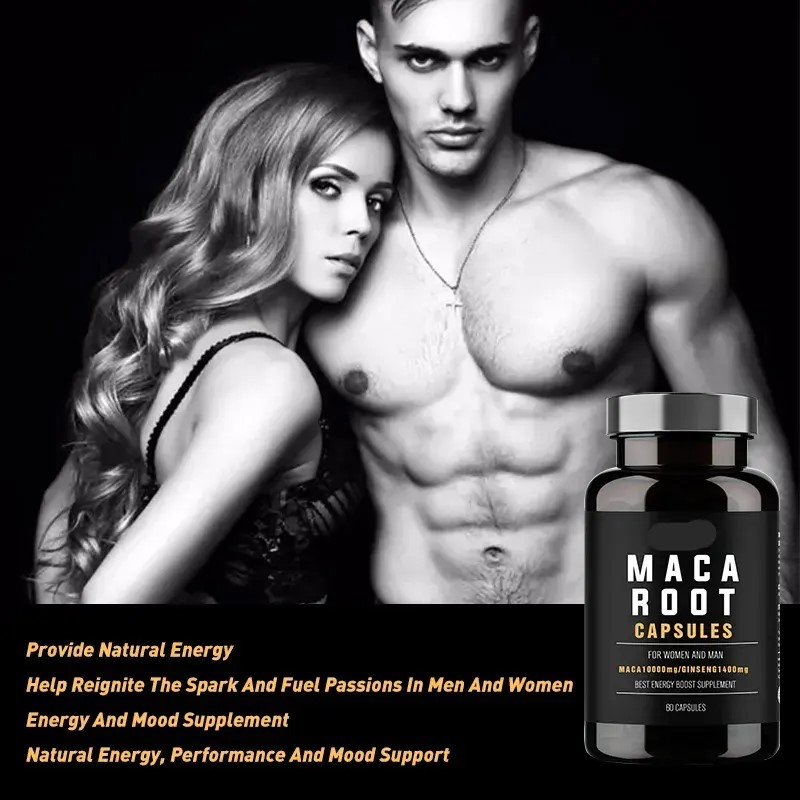 Maca Root Capsules Manufacturer - OEM Energy Mood Support