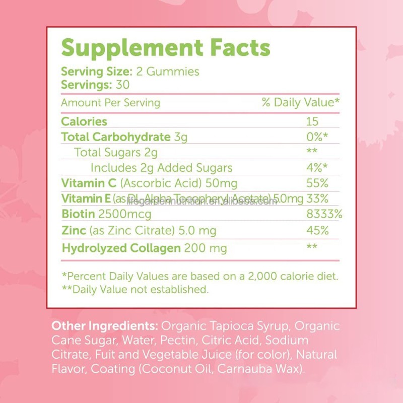 Collagen Gummies Factory - OEM Whitening Food Supplement