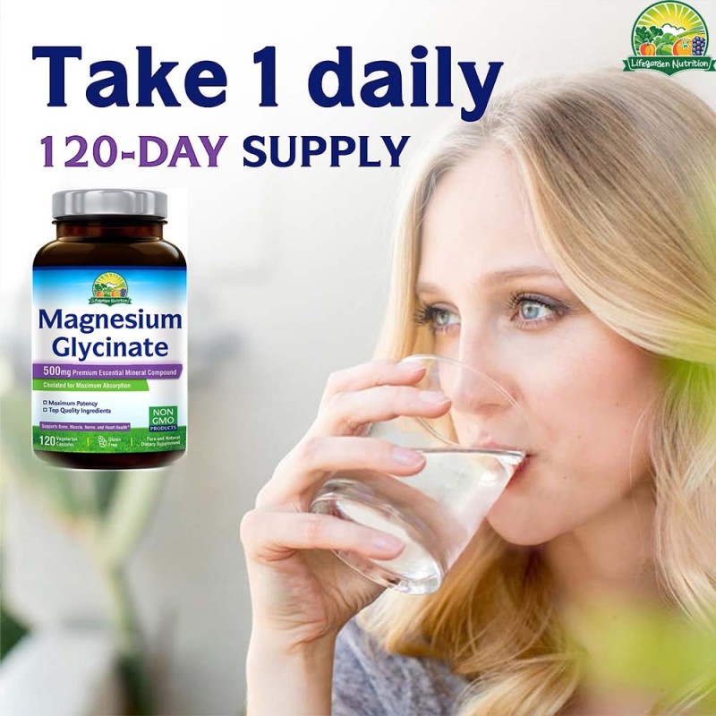 Magnesium Capsules Manufacturer - OEM Glycinate 500mg