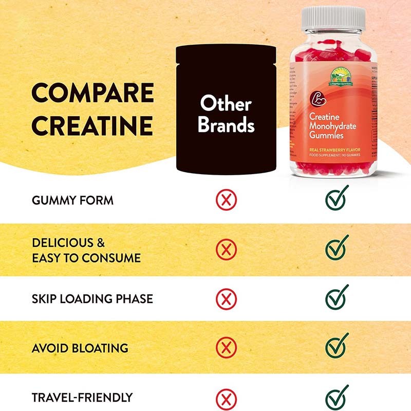 Creatine Gummies Manufacturer - OEM Bulk Pure Supplement