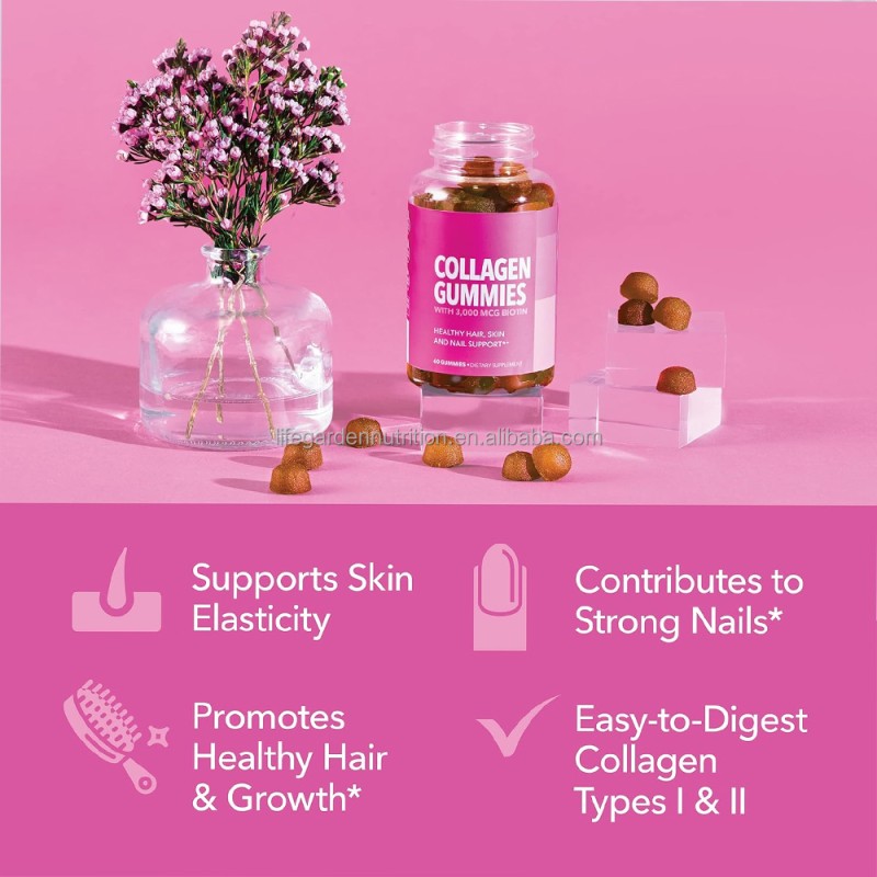 Collagen Gummies Factory - OEM Whitening Food Supplement