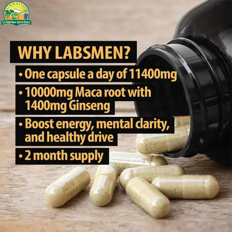 Black Maca Capsules Factory - OEM Herbal Strength Supplement