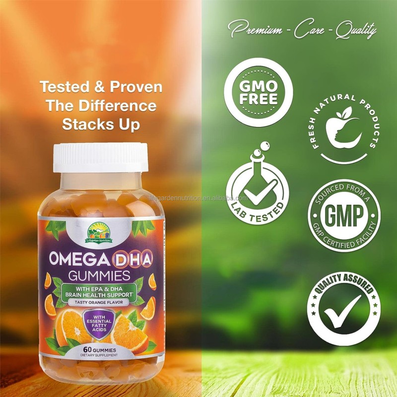 Omega Gummies Factory - OEM Kids DHA Supplement