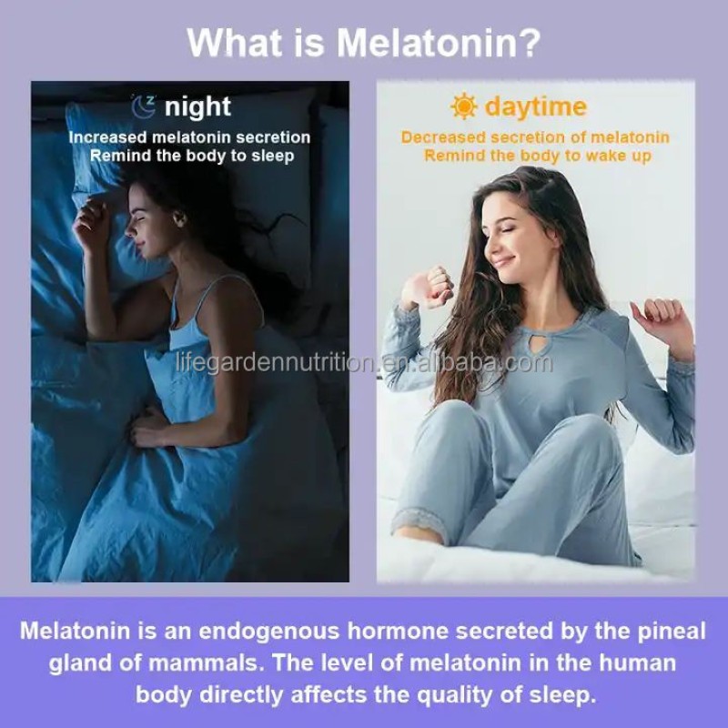 Melatonin Gummies Factory - OEM Sleep Aid Supplement