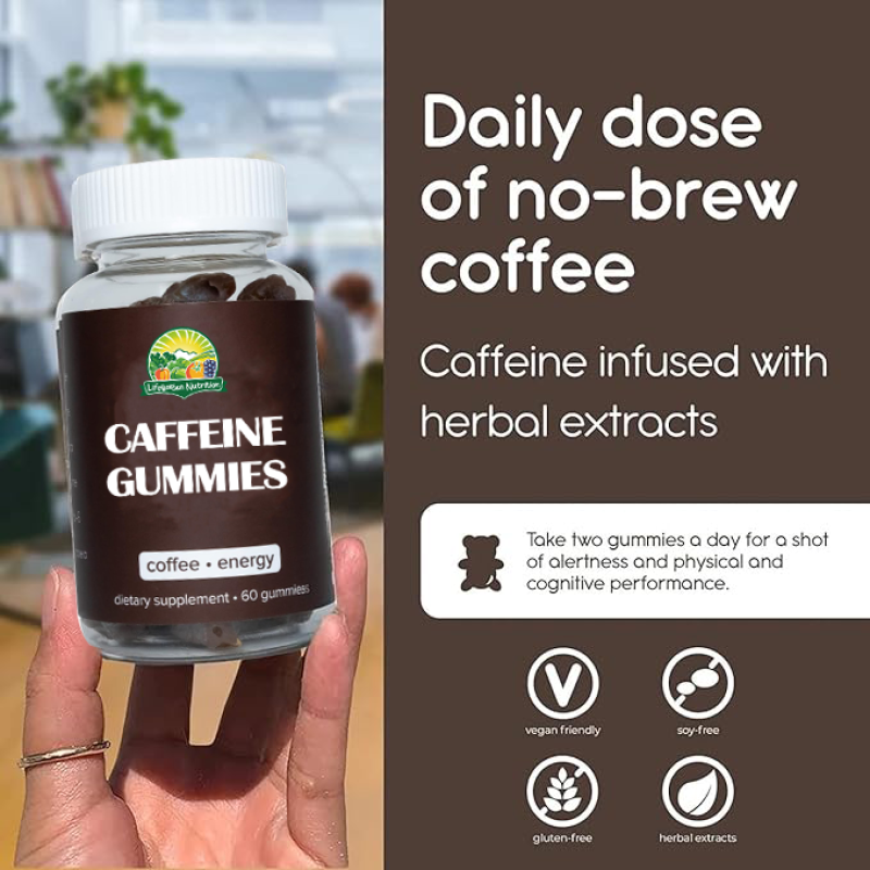 Caffeine Gummies Manufacturer - OEM Energy Herbal Extract