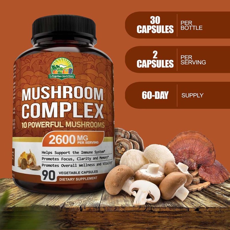 Brain Supplement Manufacturer - OEM Cordyceps Mushroom Capsules