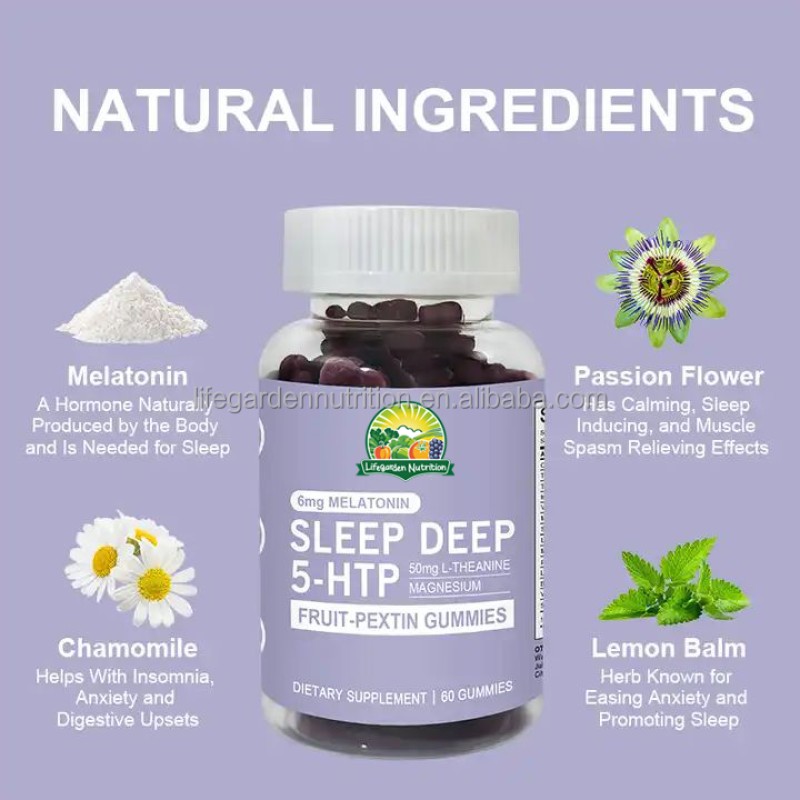 Melatonin Gummies Factory - OEM Sleep Aid Supplement