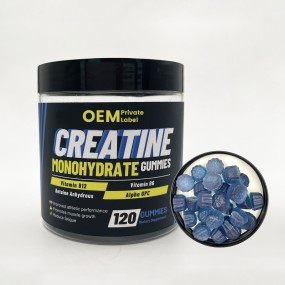 Pre Workout Gummies Factory - OEM Creatine Monohydrate
