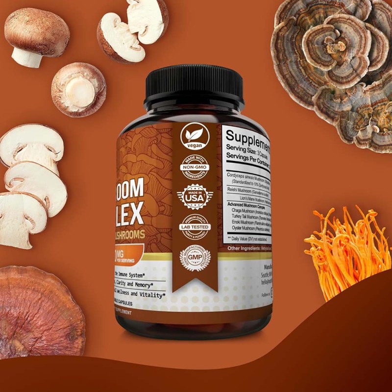 Brain Supplement Manufacturer - OEM Cordyceps Mushroom Capsules