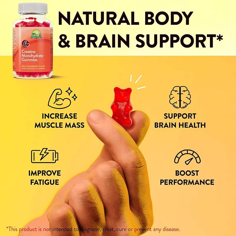 Creatine Gummies Manufacturer - OEM Bulk Pure Supplement