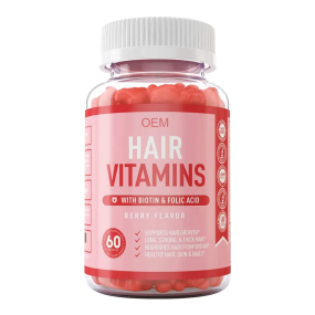 Hair Growth Gummies Factory - OEM Biotin Collagen Keratin