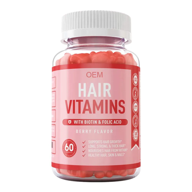 Hair Growth Gummies Factory - OEM Biotin Collagen Keratin