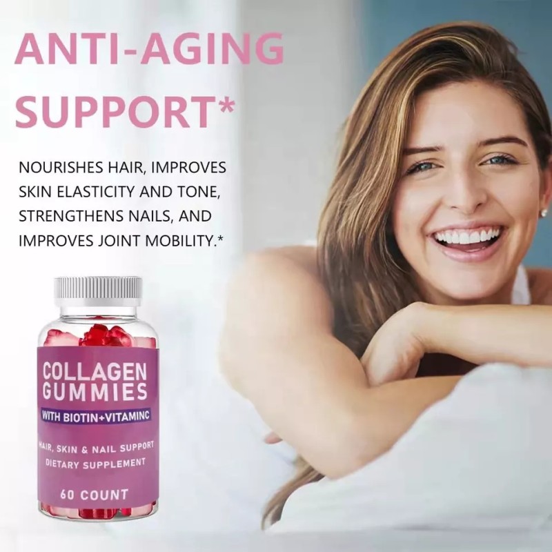 Vegan Collagen Gummies Factory - OEM Factory Price Supplement