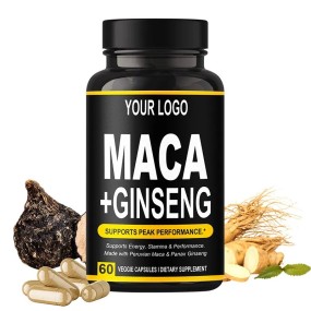 Maca Capsules Factory - OEM Male Power Supplement