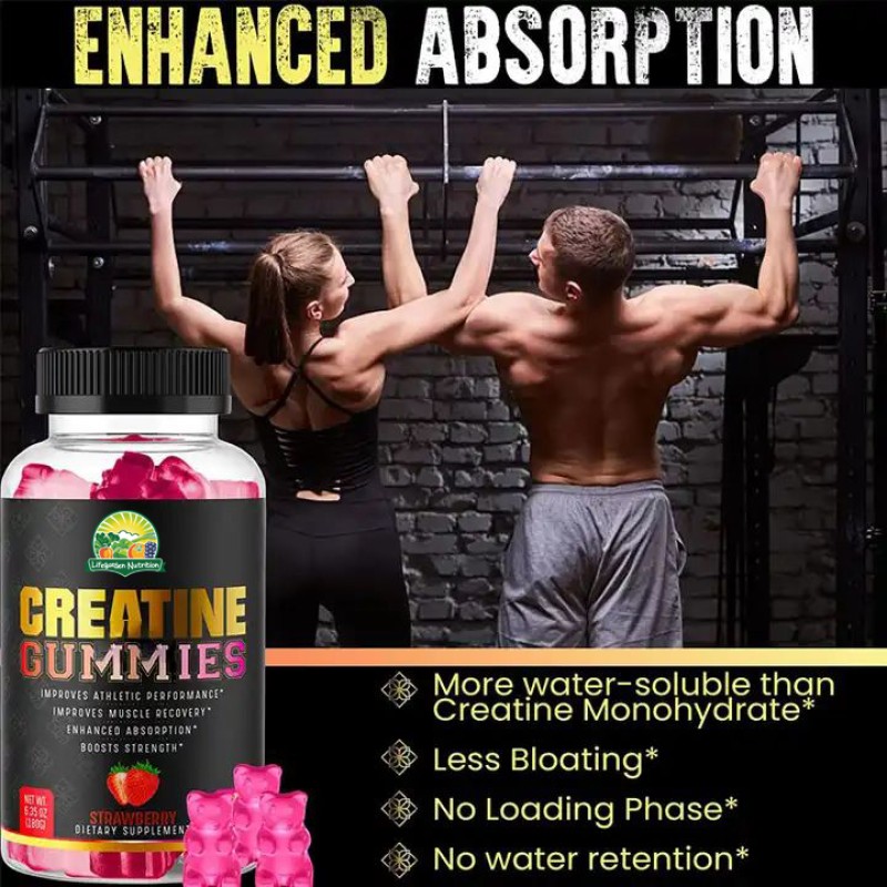 Weight Gain Gummies Factory - OEM Muscle Growth Candy