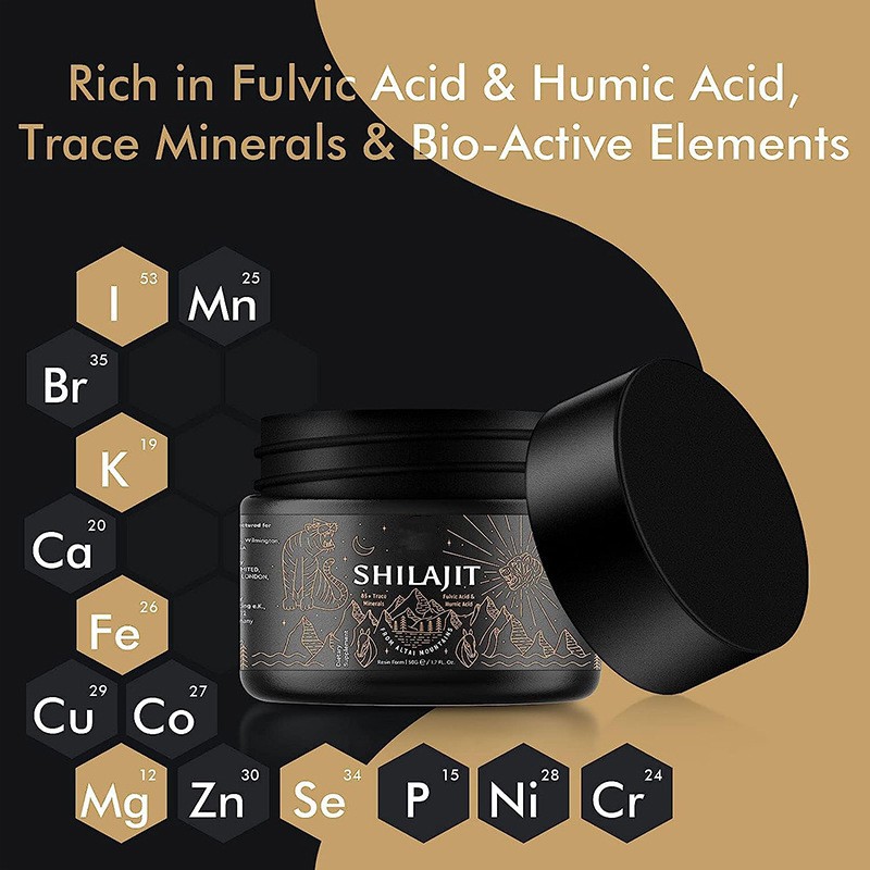Shilajit Resin Factory - OEM Pure Black Himalayan