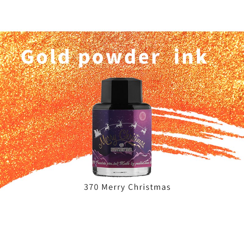 Gold Powder Ink Manufacturer - PENBBS 25th Non-carbon 60ml Gift Box