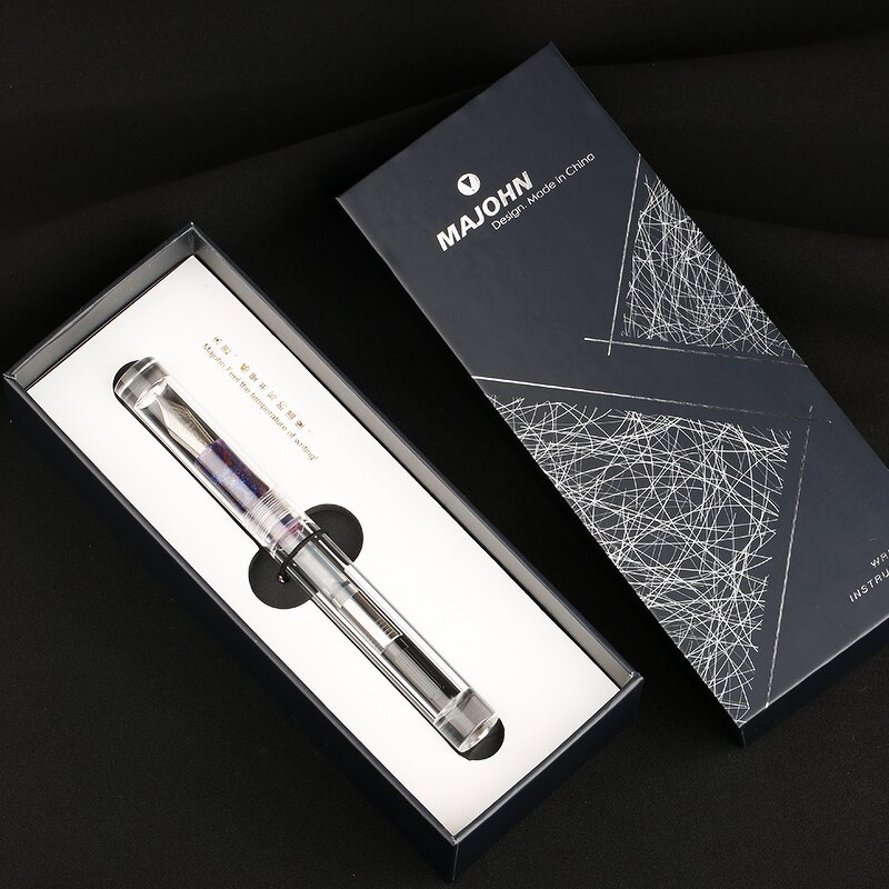 Calligraphy Pen Holder Manufacturer - MAJOHN C1 Transparent Large Capacity