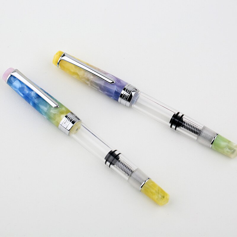 Acrylic Fountain Pen Factory - PENBBS309 Hawaii Piston Resin Bright Tip