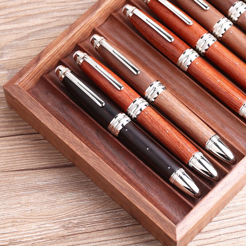 Solid Wood Fountain Pen Factory - Moonman M1000 Handmade Bock F Nib