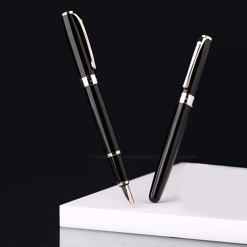 Custom Logo Pen Manufacturer - Hero 385# Metal Baking Paint Ballpoint Fountain