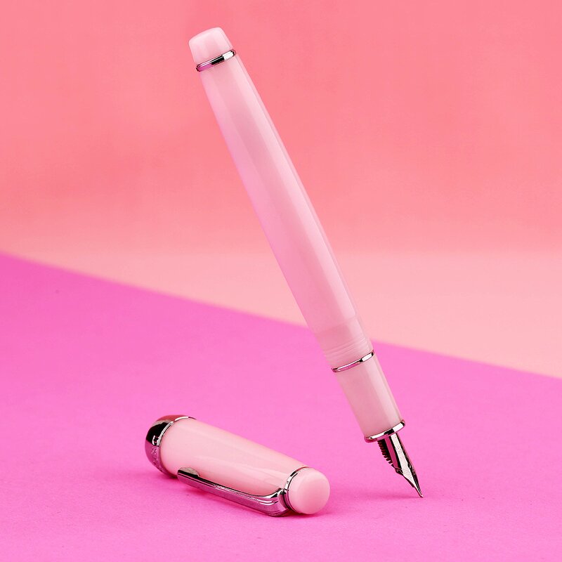 Small Art Fountain Pen Factory - New Moon2 Design for Student Adult Writing