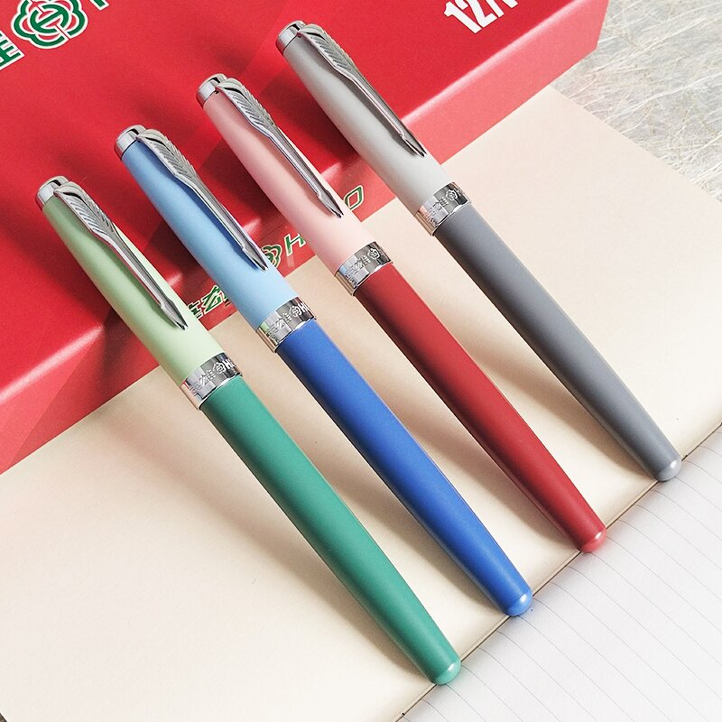 Fountain Pen Factory - Shanghai Hero 1502 F Metal Baking Paint 0.5mm