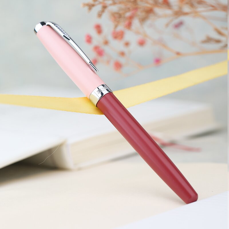 Fountain Pen Factory - Shanghai Hero 1502 F Metal Baking Paint 0.5mm