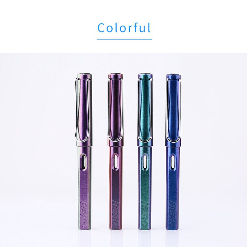 Iridium Fountain Pen Manufacturer - Hero 359 Daily Writing for Students Adults