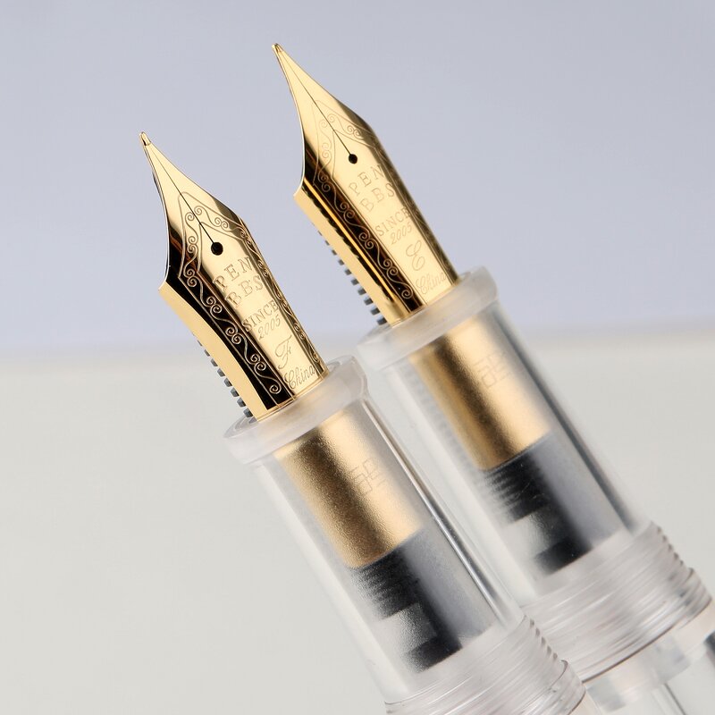 Stainless Steel Fountain Pen Factory - PENBBS 470 Vacuum Ink 0.5mm F Nib