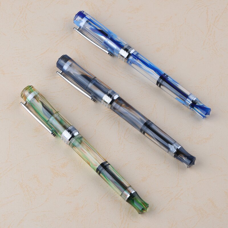 Stainless Steel Fountain Pen Factory - PENBBS 470 Vacuum Ink 0.5mm F Nib