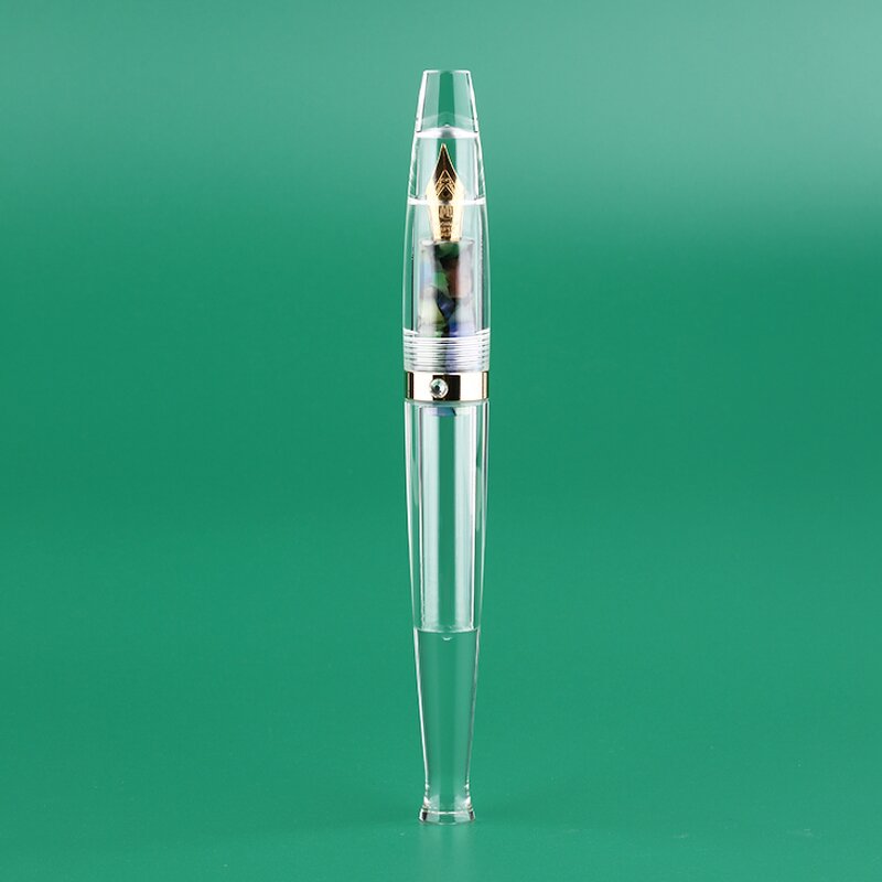 Resin Fountain Pen Manufacturer - MAJOHN-S5 Clear 0.5mm Business Writing