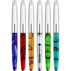 Resin Calligraphy Pen Manufacturer - Moonman 101 Clear Grip 0.5mm Writing