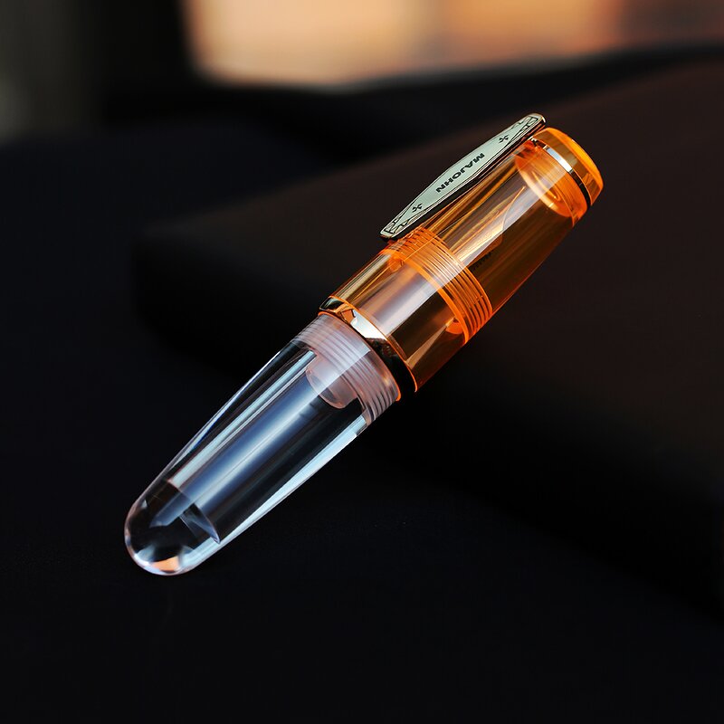 Transparent Fountain Pen Factory - MAJOHN Q3 Resin Barrel Big Ink Storage