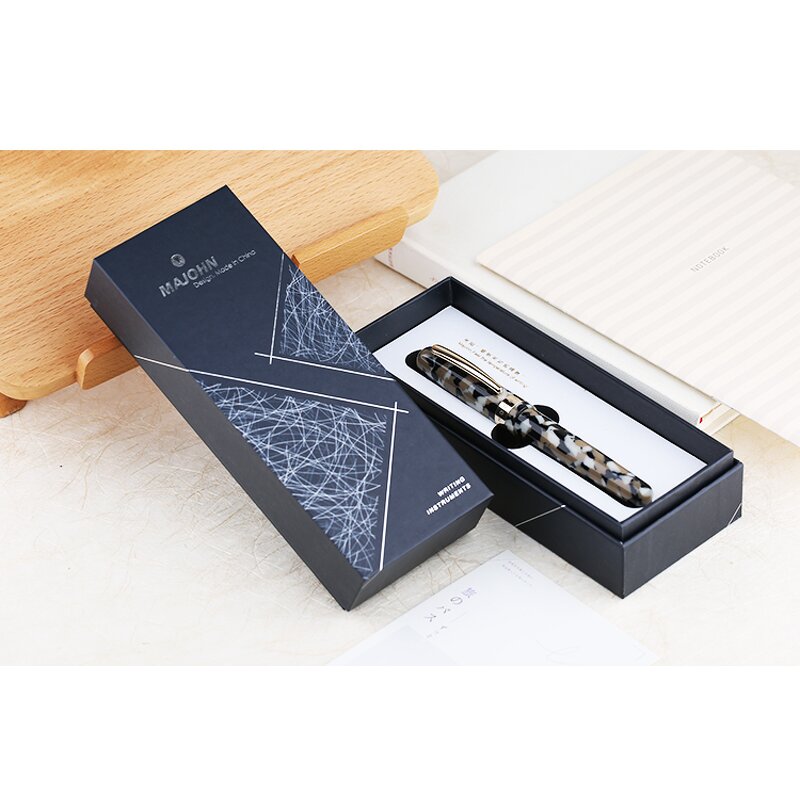 Resin Fountain Pen Manufacturer - M300 Gold-Plated Two-Color Nib 0.5mm