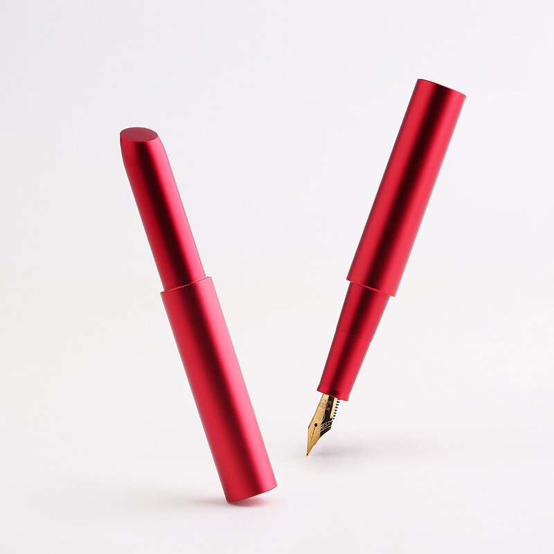 Aluminum Fountain Pen Manufacturer - MAJOHN Candy Lipstick Pen Durable Metal