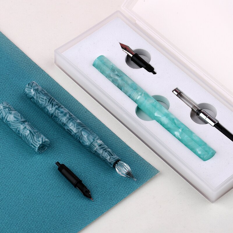 Resin Fountain Pen Factory - MAJOHN N6 Dip Pen Gift Box for Business