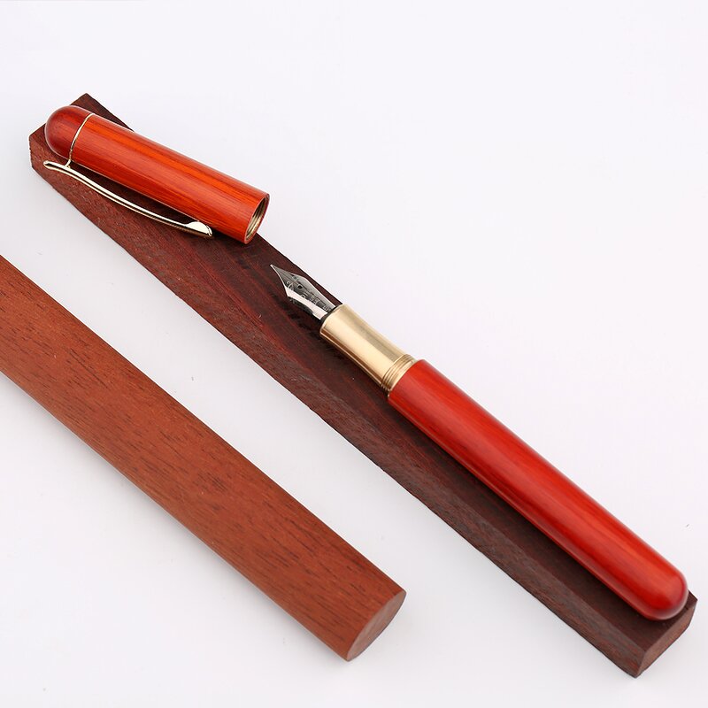 Solid Wood Fountain Pen Factory - MAJOHN M3 No.24 Daming Tip Student Writing