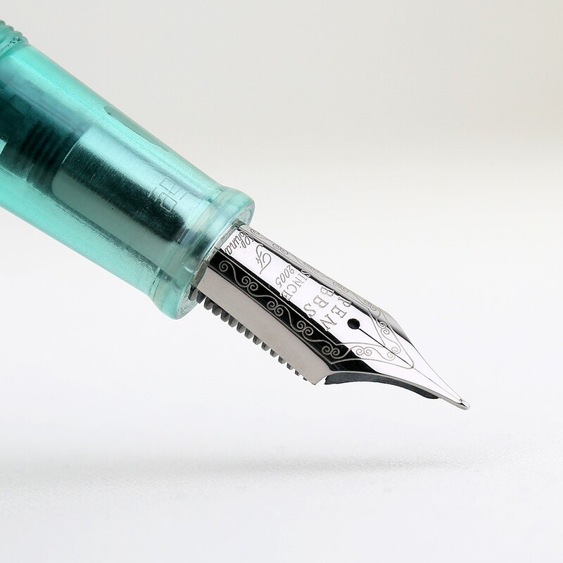 Acrylic Fountain Pen Manufacturer - PENBBS-309 Green Small Art Nib Gift Box