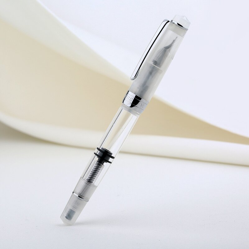 Calligraphy Fountain Pen Factory - PENBBS-309 Acrylic Piston Bright Tip 0.5mm