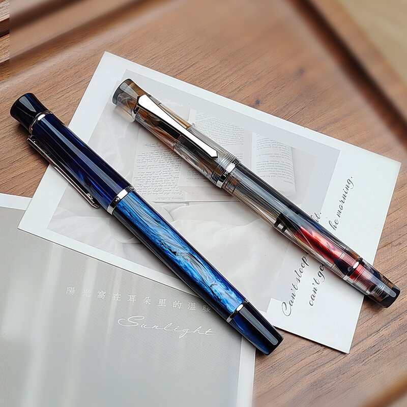Luxury Fountain Pen Manufacturer - PENBBS 495 Large Capacity Transparent Acrylic