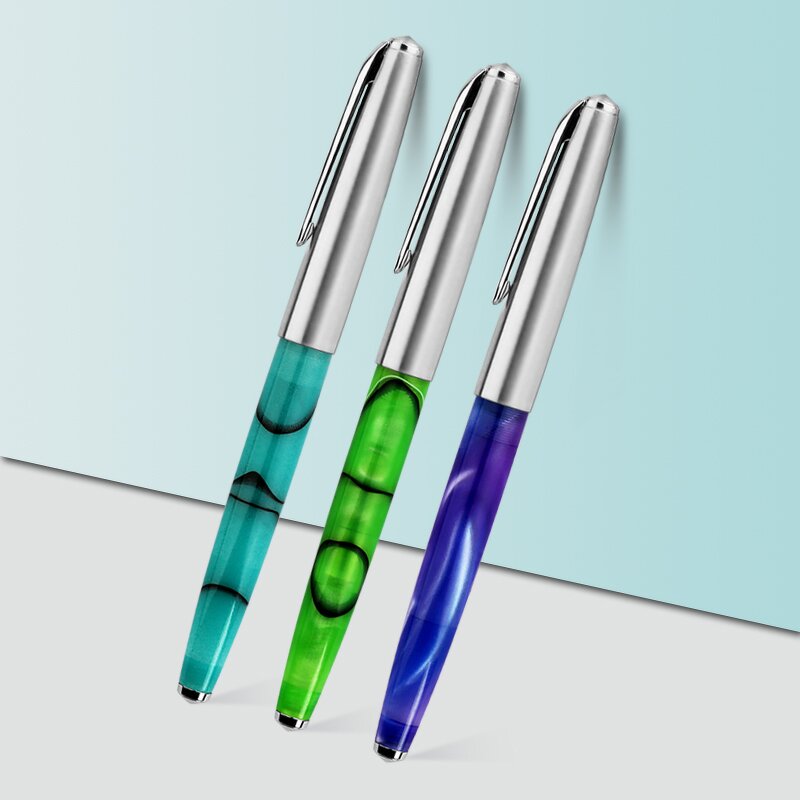 Resin Calligraphy Pen Manufacturer - Moonman 101 Clear Grip 0.5mm Writing