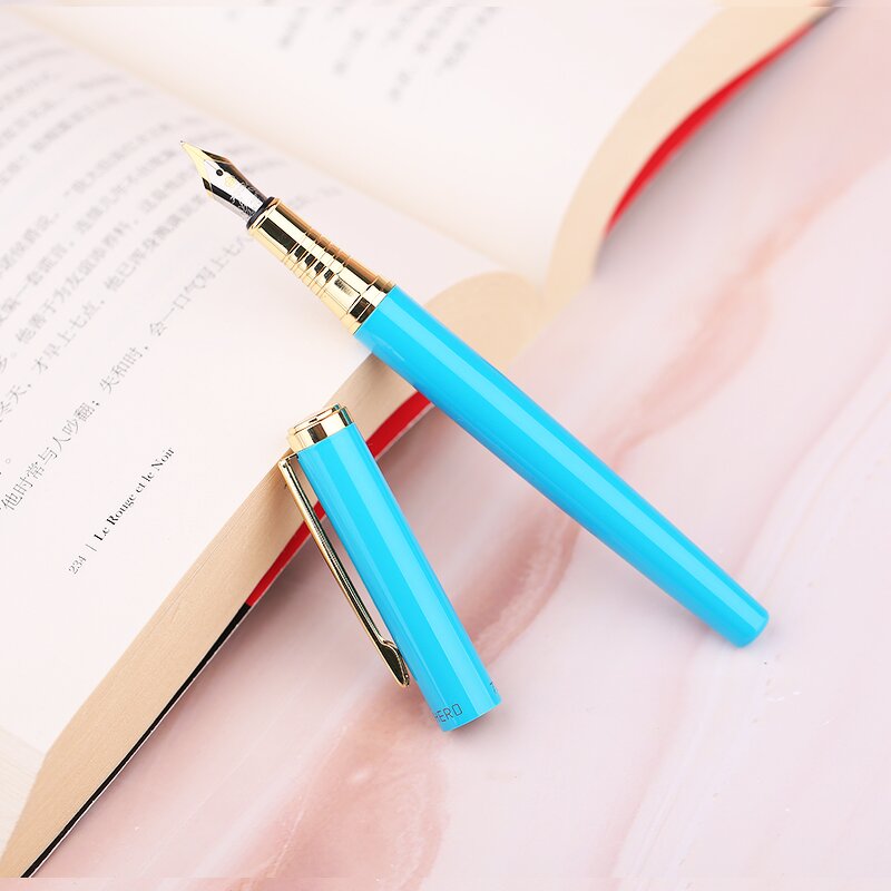 Metal Fountain Pen Manufacturer - Shanghai Hero 773 F Baking Paint 0.5mm