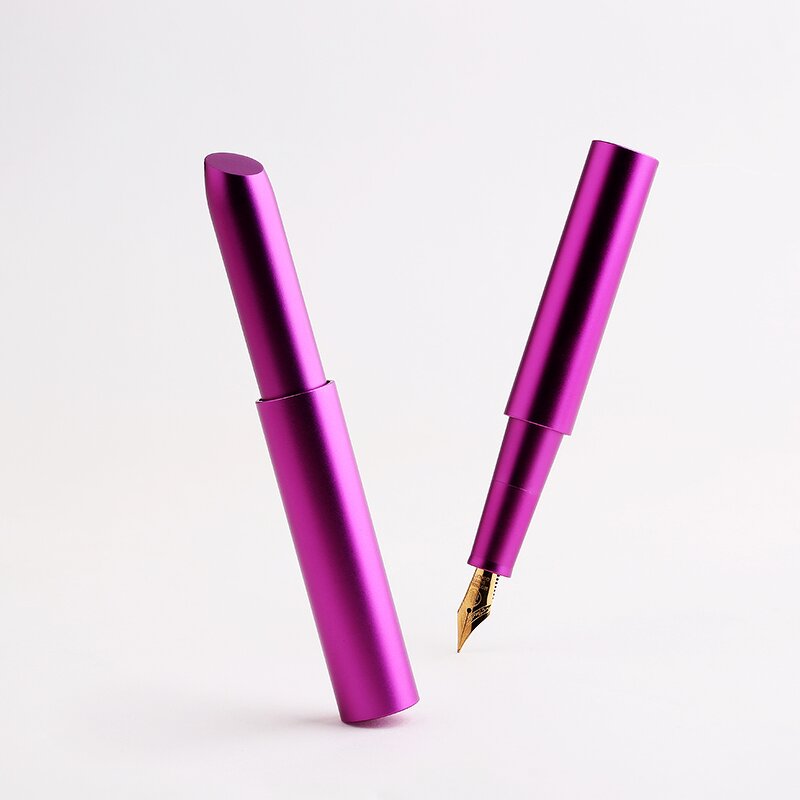 Aluminum Fountain Pen Manufacturer - MAJOHN Candy Lipstick Pen Durable Metal