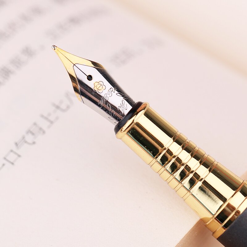 Metal Fountain Pen Manufacturer - Shanghai Hero 773 F Baking Paint 0.5mm