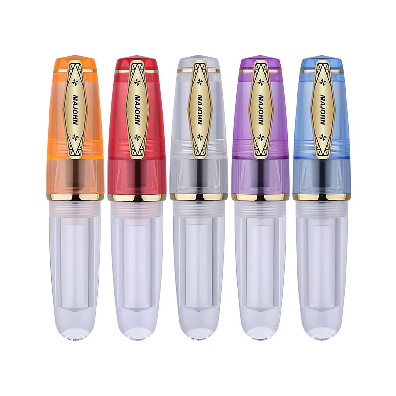 Transparent Fountain Pen Factory - MAJOHN Q3 Resin Barrel Big Ink Storage