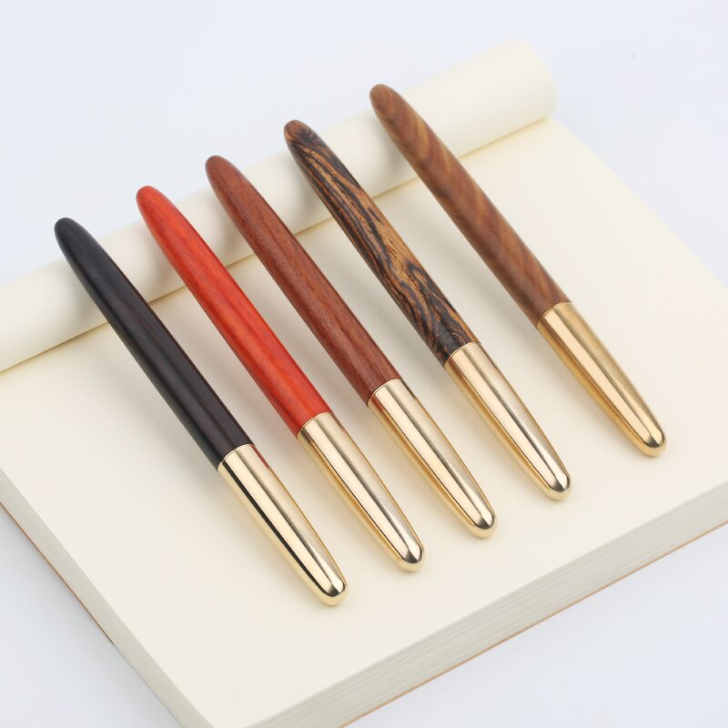 Solid Wood Fountain Pen Manufacturer - M1 Daming Tip Rotating Ink-absorbing