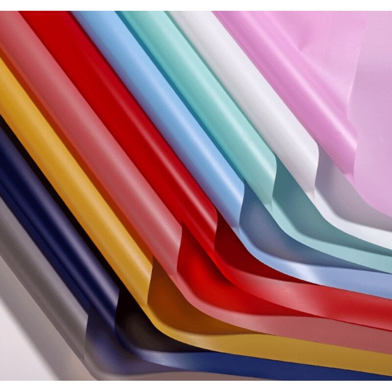 Floral Packaging Paper Factory - Wholesale Solid Color Waterproof Bouquet for Flower Shop