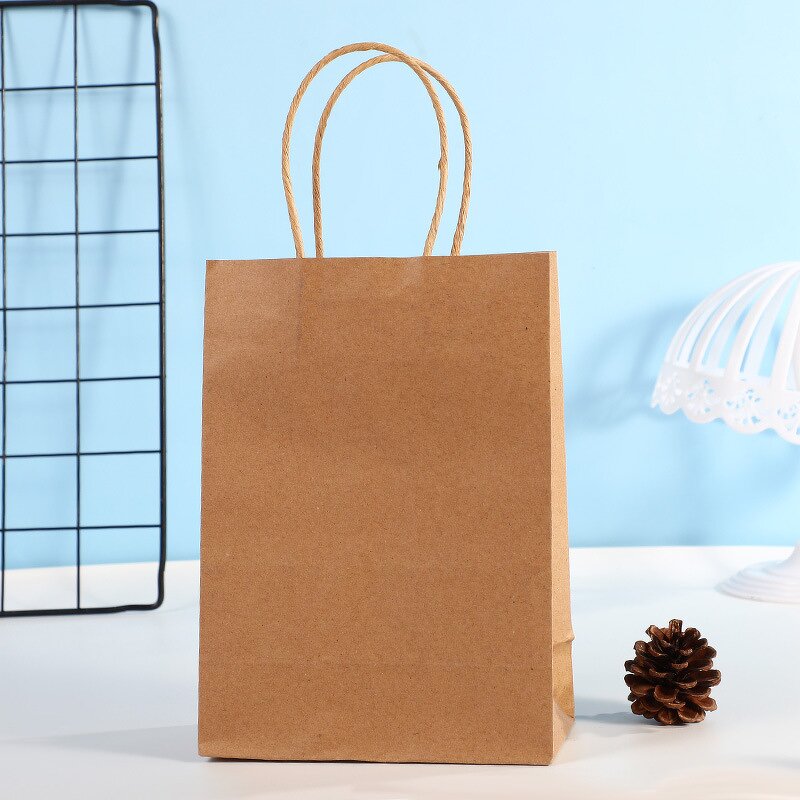 Kraft Paper Bag Factory - Wholesale Takeaway Shopping Bag Large Multiple Color Tote